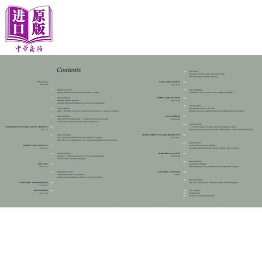 【中商原版】Idols & Rivals Artistic 进口艺术 偶像与对手:古代与现代早期的艺术竞赛 商品图1