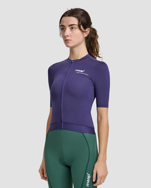 MAAP 女士 Training Jersey Deep Blue 短袖骑行服 商品图0