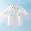 【商场同款】迪士尼童装 男童帅气学院风米奇短袖夏季新款时尚白衬衫 商品缩略图3