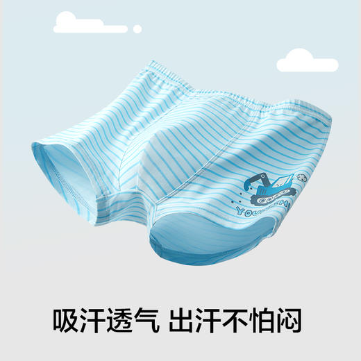 有棵树纯棉儿童内裤3条装C-U1016 商品图3