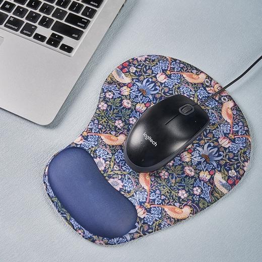 V&A博物馆工艺美术大师系列 威廉·莫里斯草莓小偷玫瑰创意鼠标垫护腕垫 商品图1