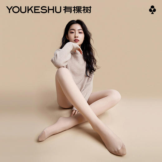 有棵树保暖女士打底连裤袜C-A7008 商品图0
