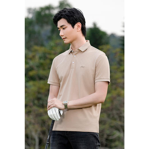 HX 夏季翻领短袖T恤Y102320130101/02POLO杉 商品图3