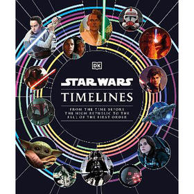 星球大战时间表 画册历史背景梳理 DK 英文原版 Star Wars Timelines