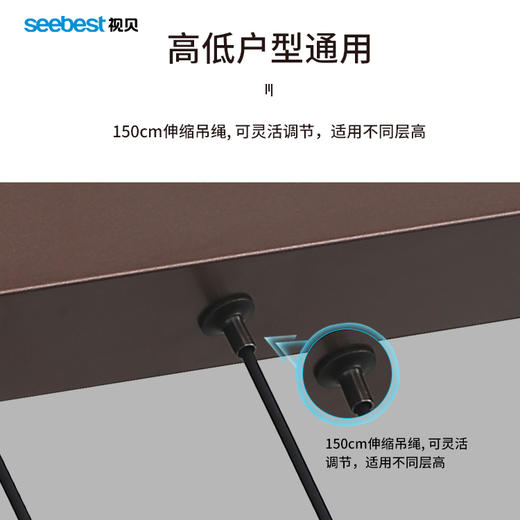 梦环圆-1头/3头-吊灯（停产无库存） 商品图3