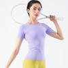 跃牌【化蝶双飞】系列无缝透气裸感健身t恤短袖速干运动瑜伽服MS1057 (不带胸垫） 商品缩略图8