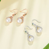 【柔羽珍珠】S925银水滴珍珠耳饰【JHY-E000500B】 商品缩略图1