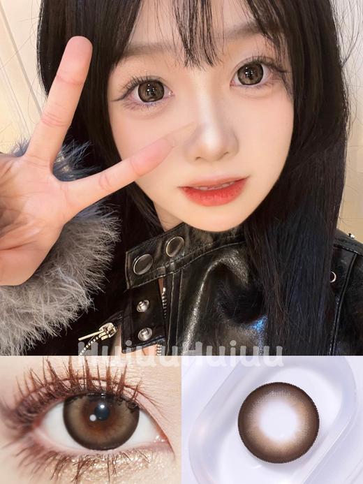 【月抛大直径】GURUUCON-脸红小鹿-14.5mm【月抛 0-800度 无525/575】 商品图0