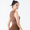 跃牌【化蝶双飞】系列高强度防震聚拢速干瑜伽背心TM0112（一体式胸垫） 商品缩略图3