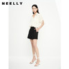 NEELLY纳俪商场同款高腰直筒设计西装短裤女夏季新款休闲阔腿裤子N23052H01160 商品缩略图1