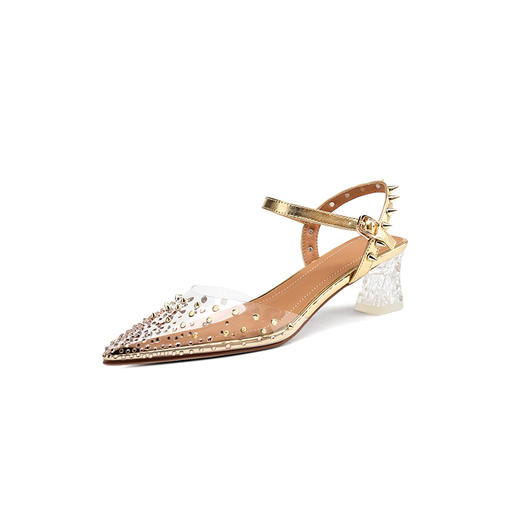 时尚性感，舒适超软女人亮片水钻凉鞋ZYY-A412 商品图12