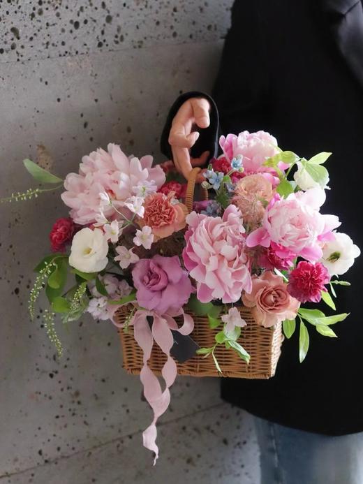 母亲节挚爱花篮（粉色系） 商品图4
