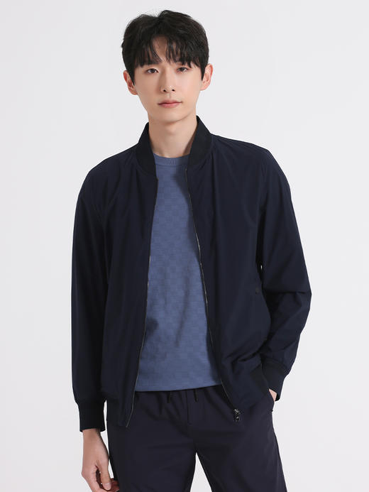 callisto藏青云感亲肤夹克 SSFEJ155C 商品图0