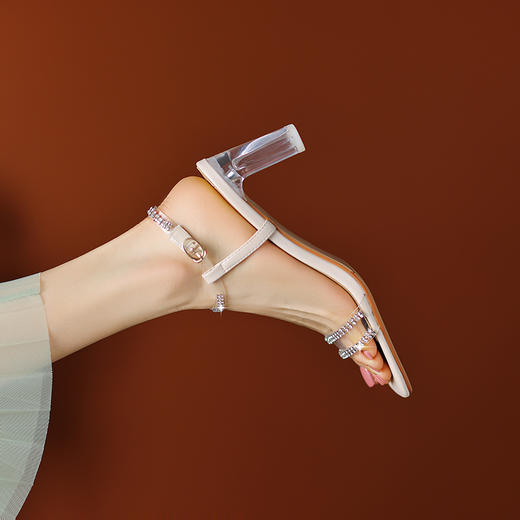 清凉舒适，平头超闪凉鞋WC-MM9699 商品图3