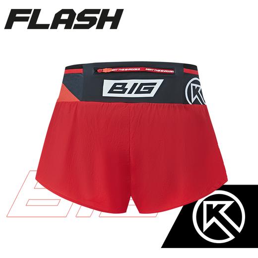 BigK 大K FLASH 自带内衬可分叉运动三分短裤 马拉松 路跑训练  户外轻运动 商品图4