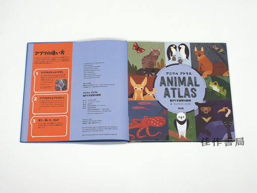 アニマル アトラス　動きだす世界の動物 /Animal Atlas / 动物图谱 商品图3