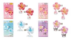 日本进口/三丽鸥/库洛米/玉桂狗/美乐蒂/蜡笔小新/闪闪小碎花/无痕发卡