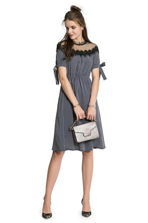 J+C 半透明条纹连衣裙 3265 商品图4