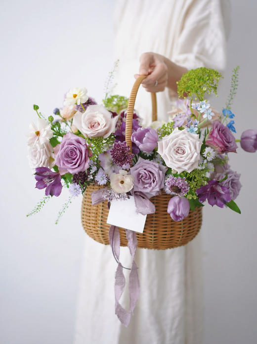 母亲节挚爱花篮（小众色系） 商品图2