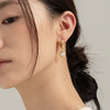 SOFT ROOM 流光宝石肌理环挂耳环 商品缩略图3