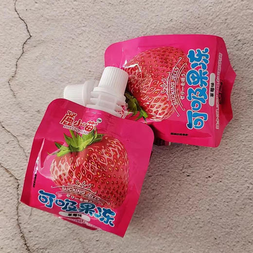 【6.9元/斤】散称鹿小喵草莓/橙子/葡萄味可吸果冻（0902804） 商品图0