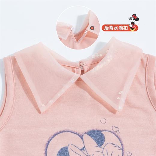 【商场同款】甜美可爱夏翻领背心无袖儿童上衣女童背心宝宝背心童装 商品图4