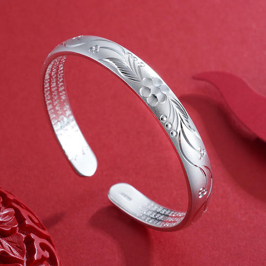 子佩集S999银【美人畔】手镯【ZCN452Y】2304 商品图3