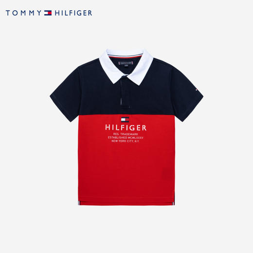 TOMMY 夏 大童小童 短袖POLO KB0KB08155 商品图0