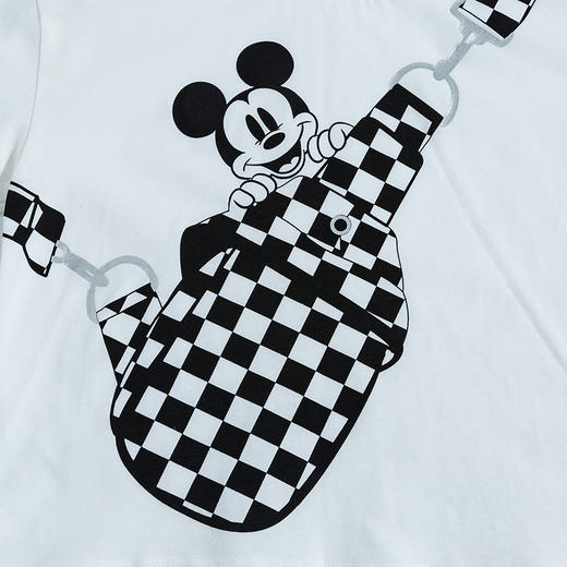 【商场同款】迪士尼童装男童潮帅卡通短袖T恤夏季清爽新品中大童米奇纯棉上衣 商品图2