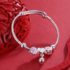 子佩集S990银【护花铃】童镯【A034084】2304 商品缩略图1