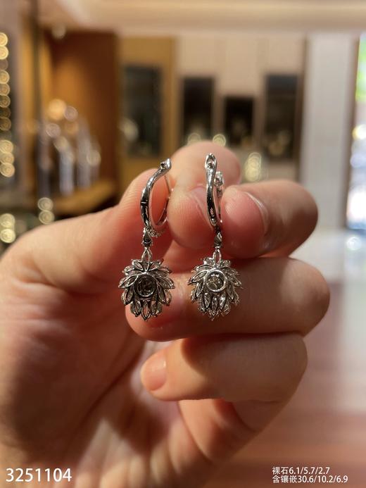 玻璃黄阳蛋面耳坠 69999【3251104】 商品图7