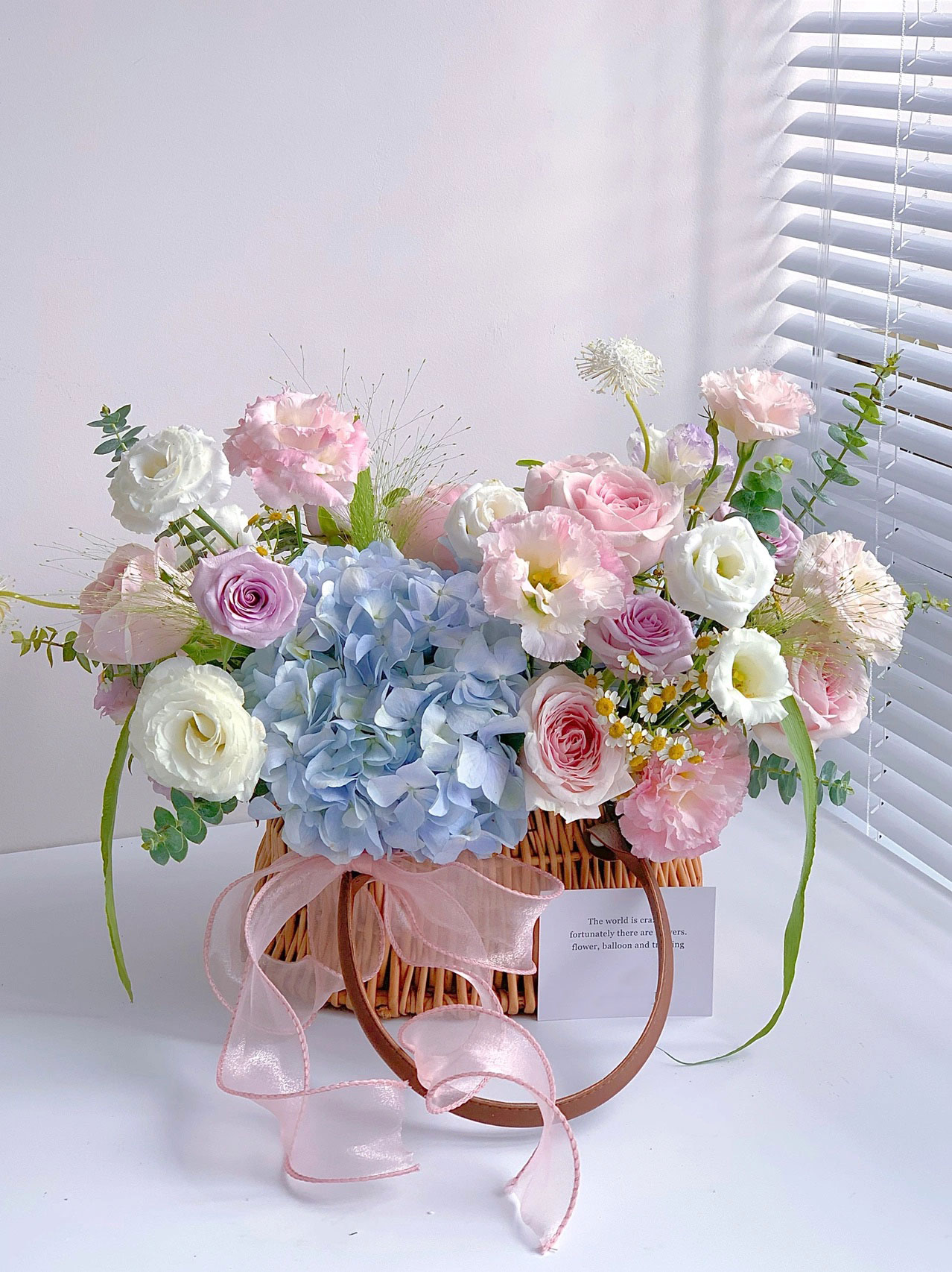 母亲节挚爱花篮（粉色系）