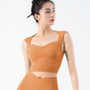 跃牌【化蝶双飞】系列高强度防震聚拢速干瑜伽背心TM0112（一体式胸垫） 商品缩略图1