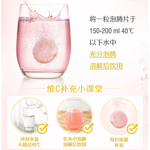 【保税仓】澳洲Swisse高浓度维C免疫健康泡腾片四合一60粒盒装 商品图3