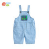 贝贝怡儿童牛仔背带裤夏季新款男女宝宝休闲连体裤婴儿时尚直筒裤 商品缩略图4
