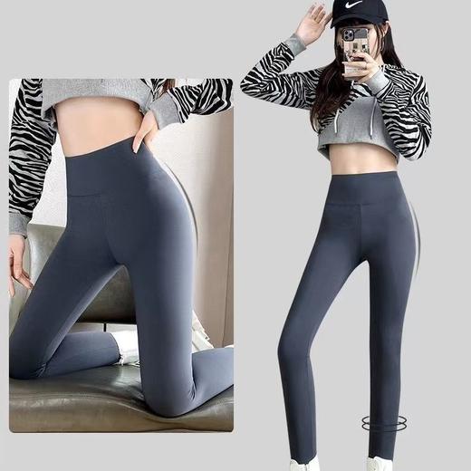 【收腹提臀！显瘦芭比鲨鱼裤】光滑触感，不易变形，强行大不易起球，九分裤女秋紧身收腹提臀运动打底裤瑜伽裤。 商品图0