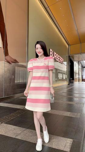 女连衣裙爱马仕条纹