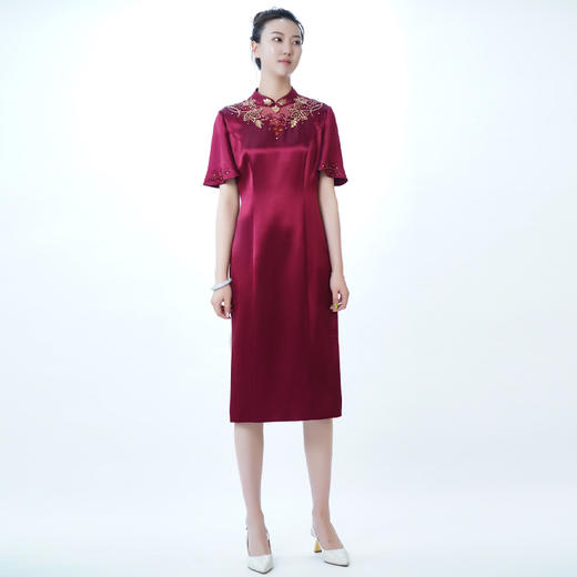 MH2L501麦克斯菲瑞中式礼服连衣裙 商品图0