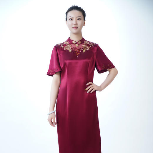 MH2L501麦克斯菲瑞中式礼服连衣裙 商品图4