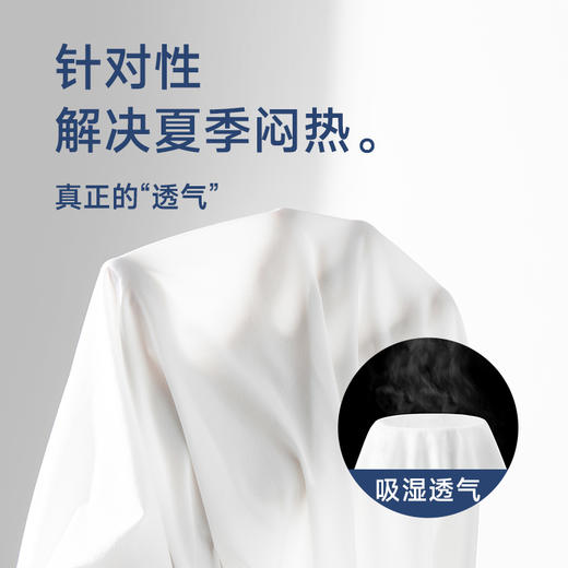 【DDS】大依优型薄西服七分袖西服外套休闲商务夹克男宽松加肥加大码上衣夏季 商品图2