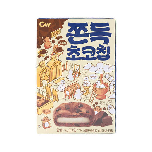 青佑牌 韩国进口九日原味打糕Q弹软糕盒装 107.5g 商品图1