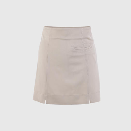 单侧小包两小开衩小A半裙 商品图0