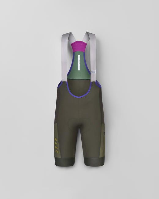 MAAP 男士 Alt_Road Cargo Bib Burnt Olive 骑行短裤 商品图1