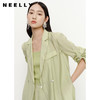 NEELLY纳俪商场同款西装外套女可调节袖轻薄夏季防晒套装阔腿短裤N23051Z01139 商品缩略图2