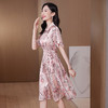 桑蚕丝真丝连衣裙ASE-23011 商品缩略图4