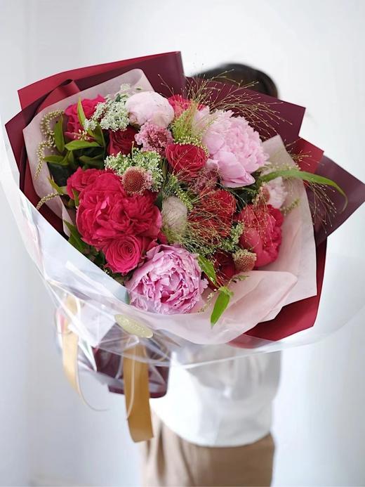 母亲节挚爱花束（正红色系） 商品图5