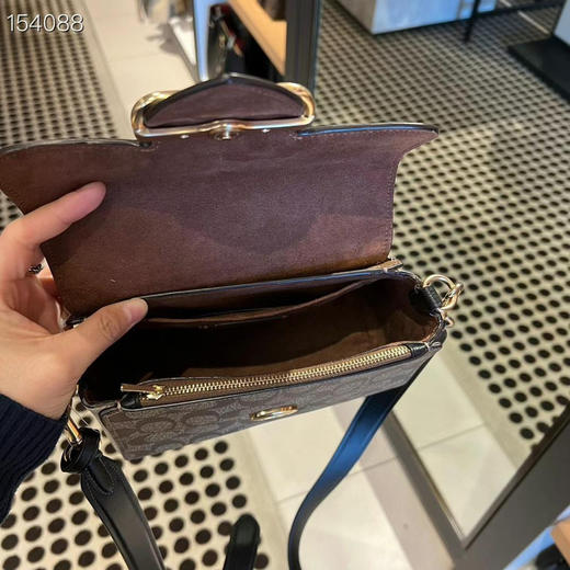 ¥1599直邮到手！Coach 女士邮差包手提斜挎包Morgan 商品图4