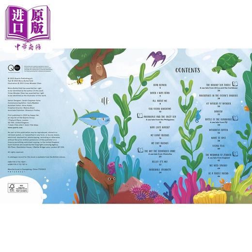 【中商原版】The Secret Life of Oceans 海洋的秘密生活 英文原版 进口图书 儿童科普绘本 知识百科图书 7-12岁童书儿童读物 商品图1