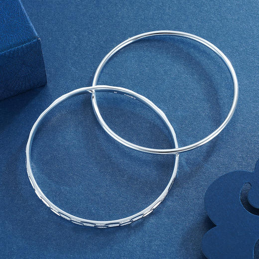 子佩集S999银【粉墙黛瓦】手镯【ZCN114Y】2304 商品图5