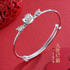 子佩集S990银天使KT猫手镯【MY-SY-002】推拉2304 商品缩略图0